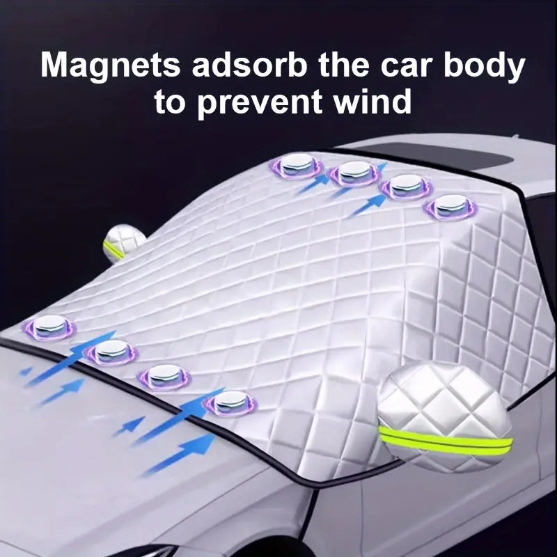 Pare-Soleil Isolant Thermique pour Voiture – Protection Anti-Givre et Anti-Neige
