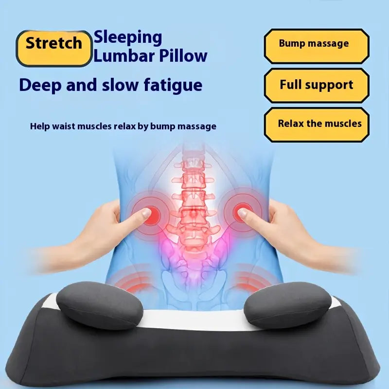 Oreiller Lombaire de Sommeil – Soutien Ergonomique & Confort Optimal