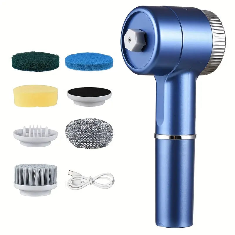 Brosse de Nettoyage Électrique Rotative Sans Fil – Rechargeable USB