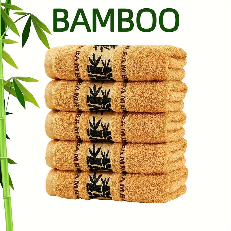 Pack de 5 Serviettes en Fibre de Bambou