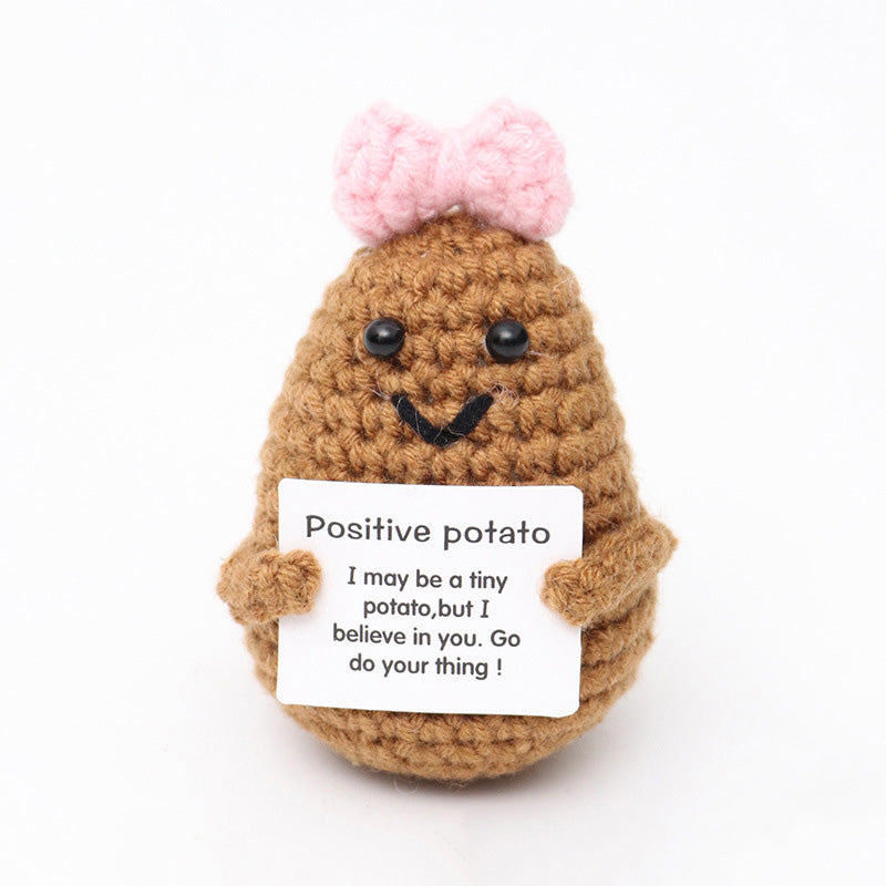 Canard à Énergie Positive – Un Compagnon Crocheté avec Amour