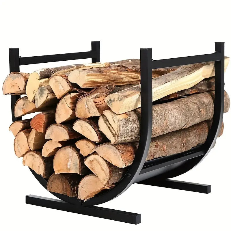 Support de bois de chauffage polyvalent