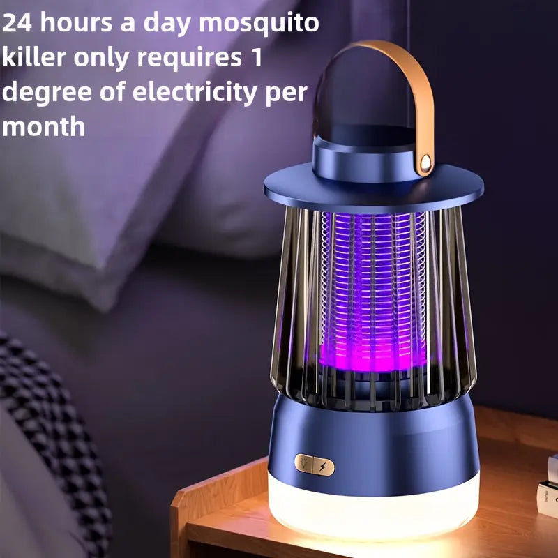 USB Electric Mosquito Lamp - Silent UV Light Trap for Indoor & Outdoor