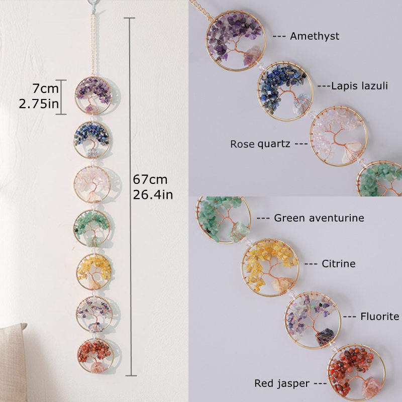 Pierres Précieuses de Charbon Naturel Brut - Attrape-Soleil Reiki 7 Chakras