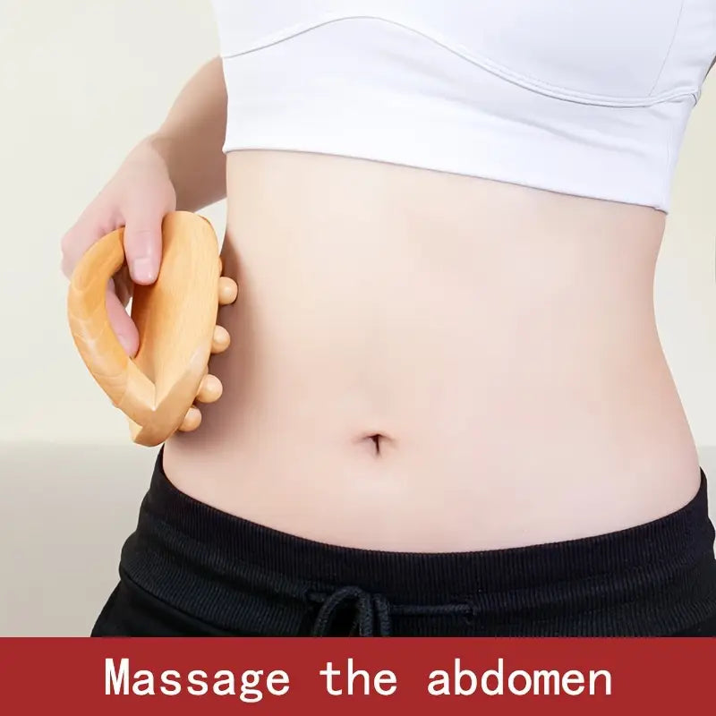 Bâton de Massage en Bois – Détente Corporelle Complète