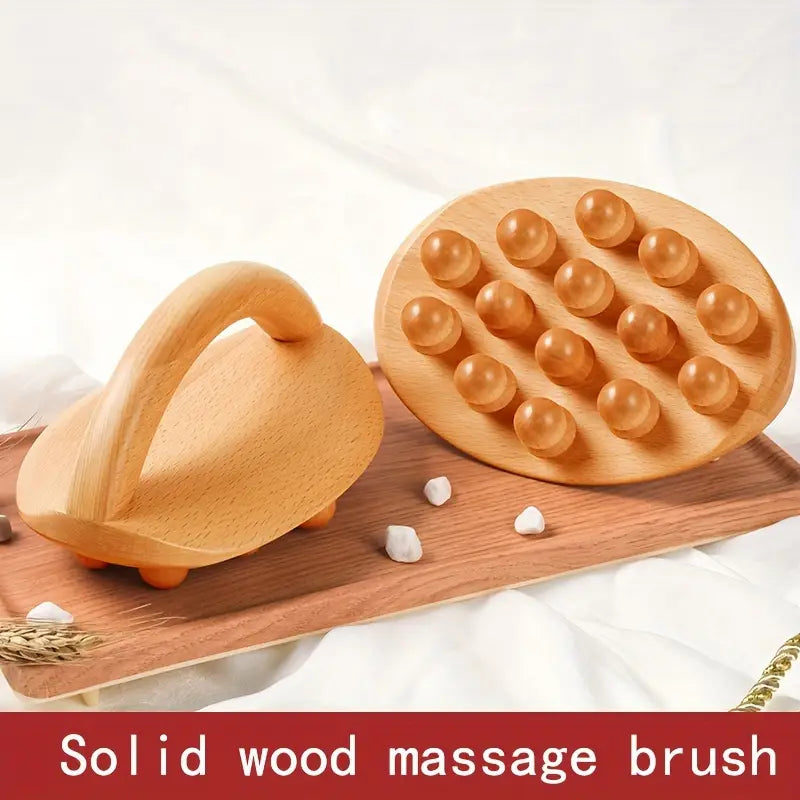 Bâton de Massage en Bois – Détente Corporelle Complète