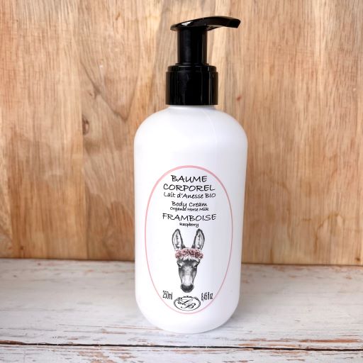 Baume corporel au lait d’ânesse bio 250 ml - Savonneries de Bormes
