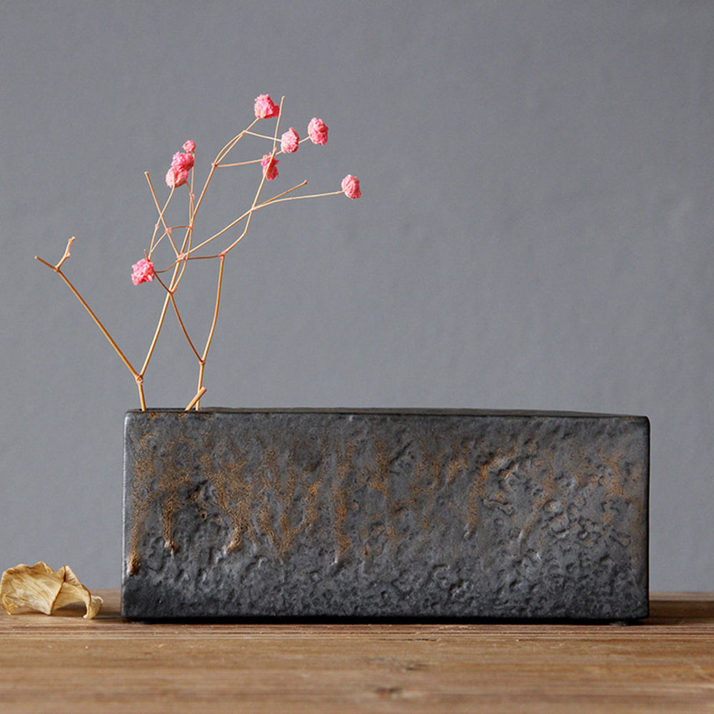 Vase Ikebana en céramique – Style japonais, 2 formats