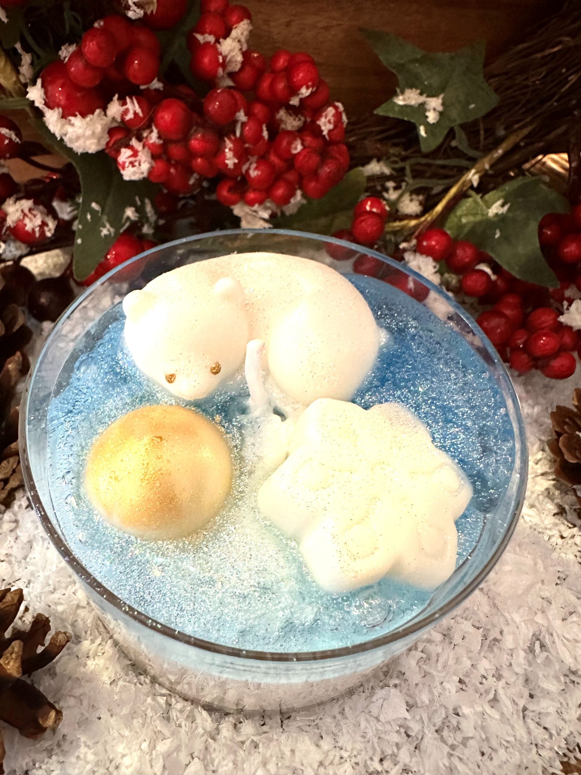 ICEBERG glass candle 150g - Gourmet candle