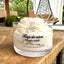 Glass candle 175 g Cotton flower - Gourmet candle