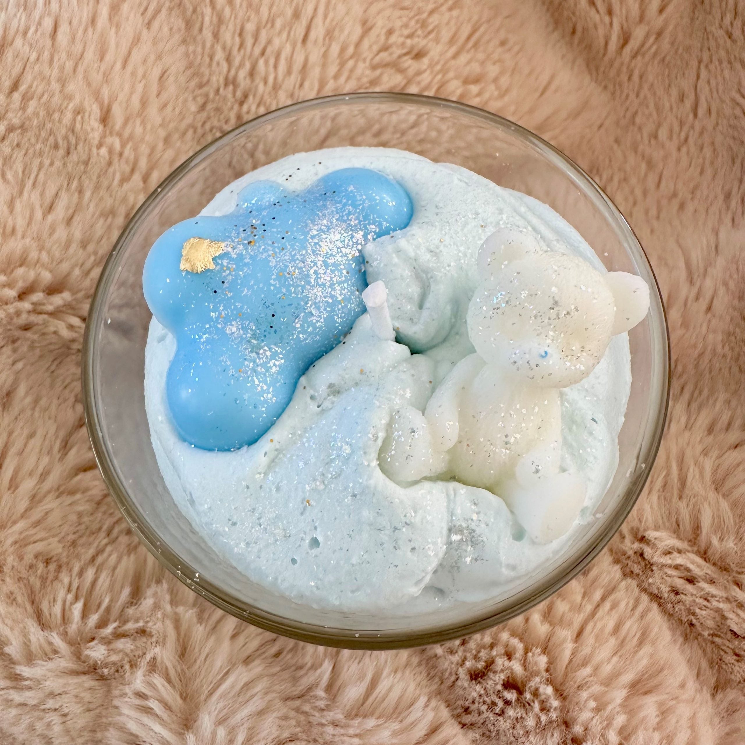 Bougie verrine 140 g Adoucissant - Bougie Gourmande