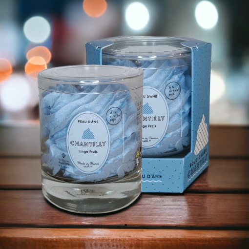 ESELSHAUT – Schmuckkerzen Chantilly &amp; Duftkerzen 180g - Seifenmanufaktur de Bornes