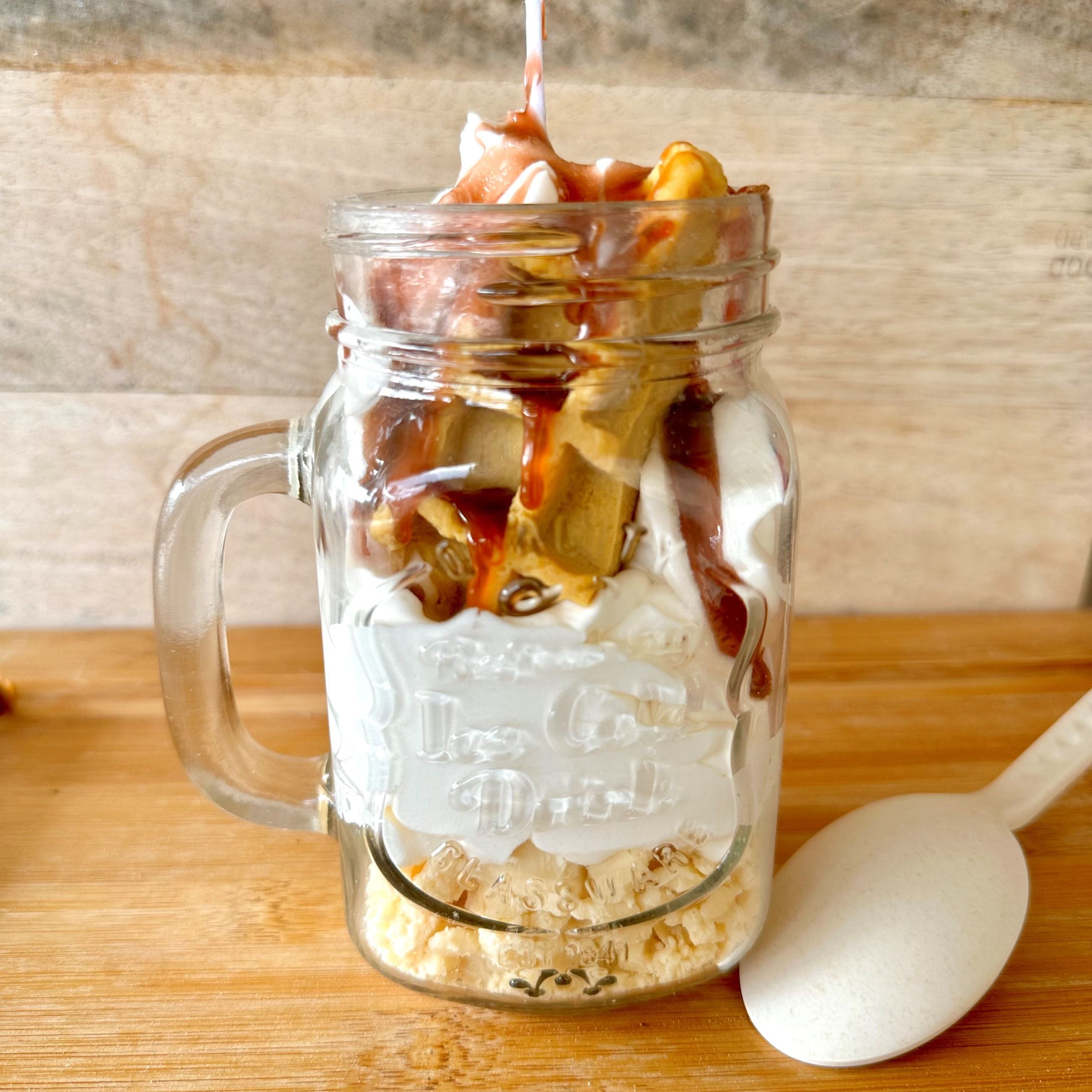 250g Mug Candle Maple Syrup Waffle - Gourmet Candle