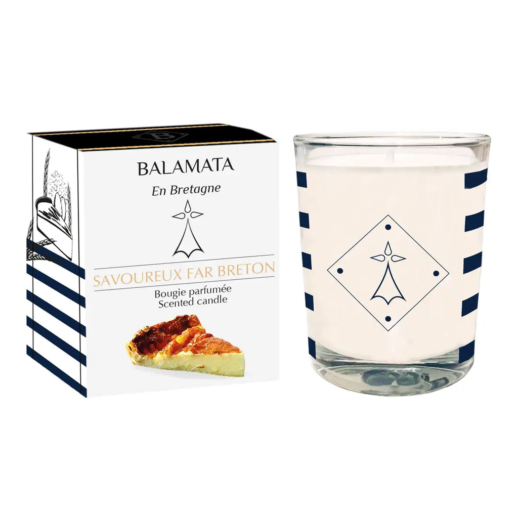 Savoreux Far Breton Duftkerze 80g – Balamata