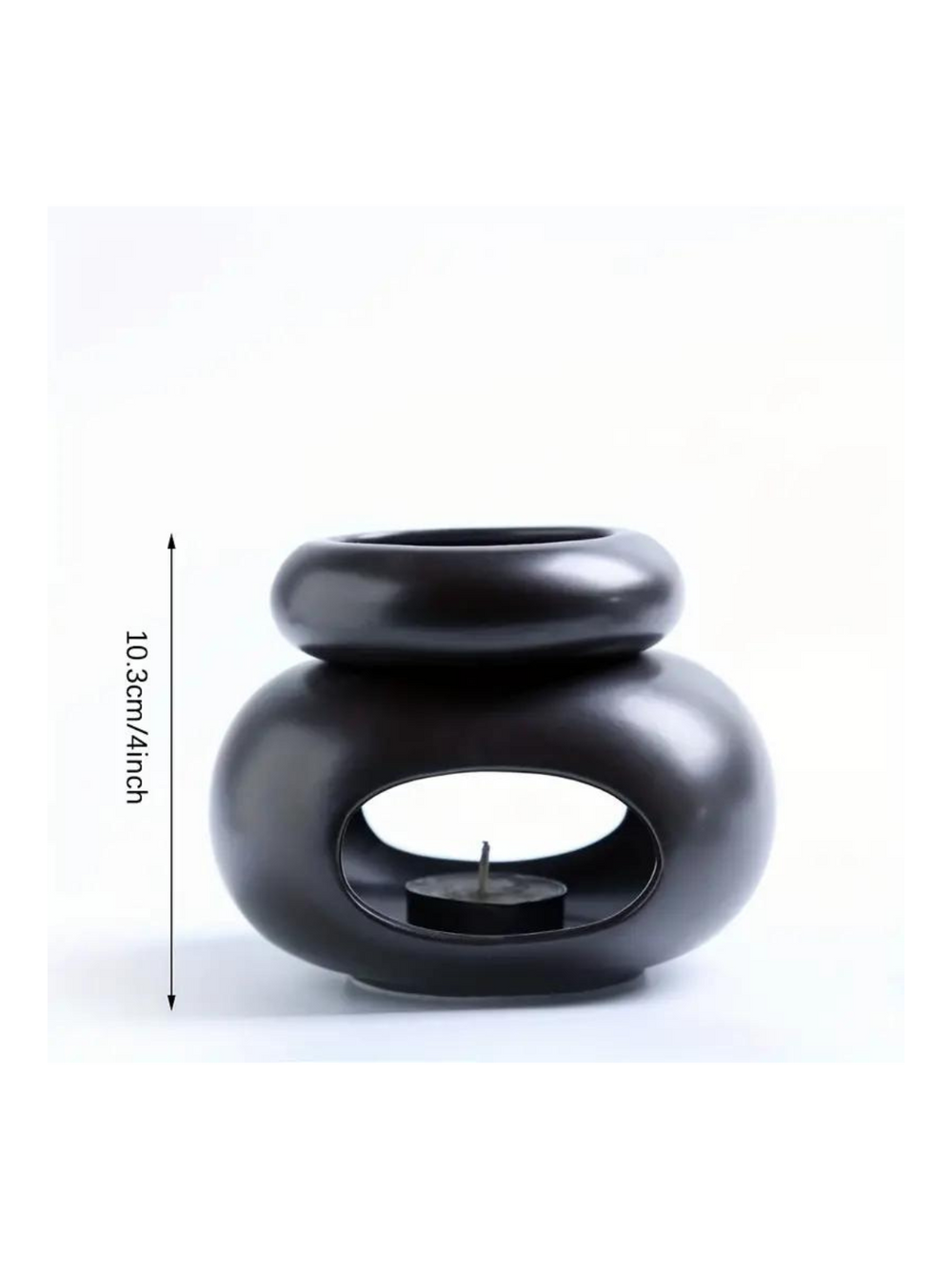 Brûleur d'huiles essentielles en céramique