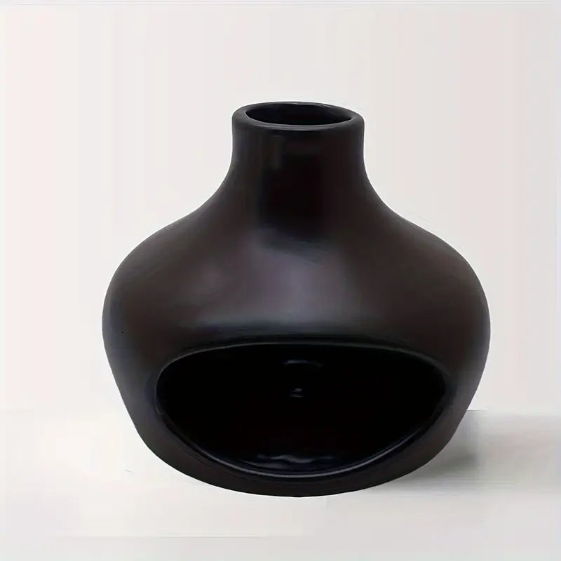 Brûleur de Palo Santo & Sauge en Céramique avec Cheminée – Design Élégant