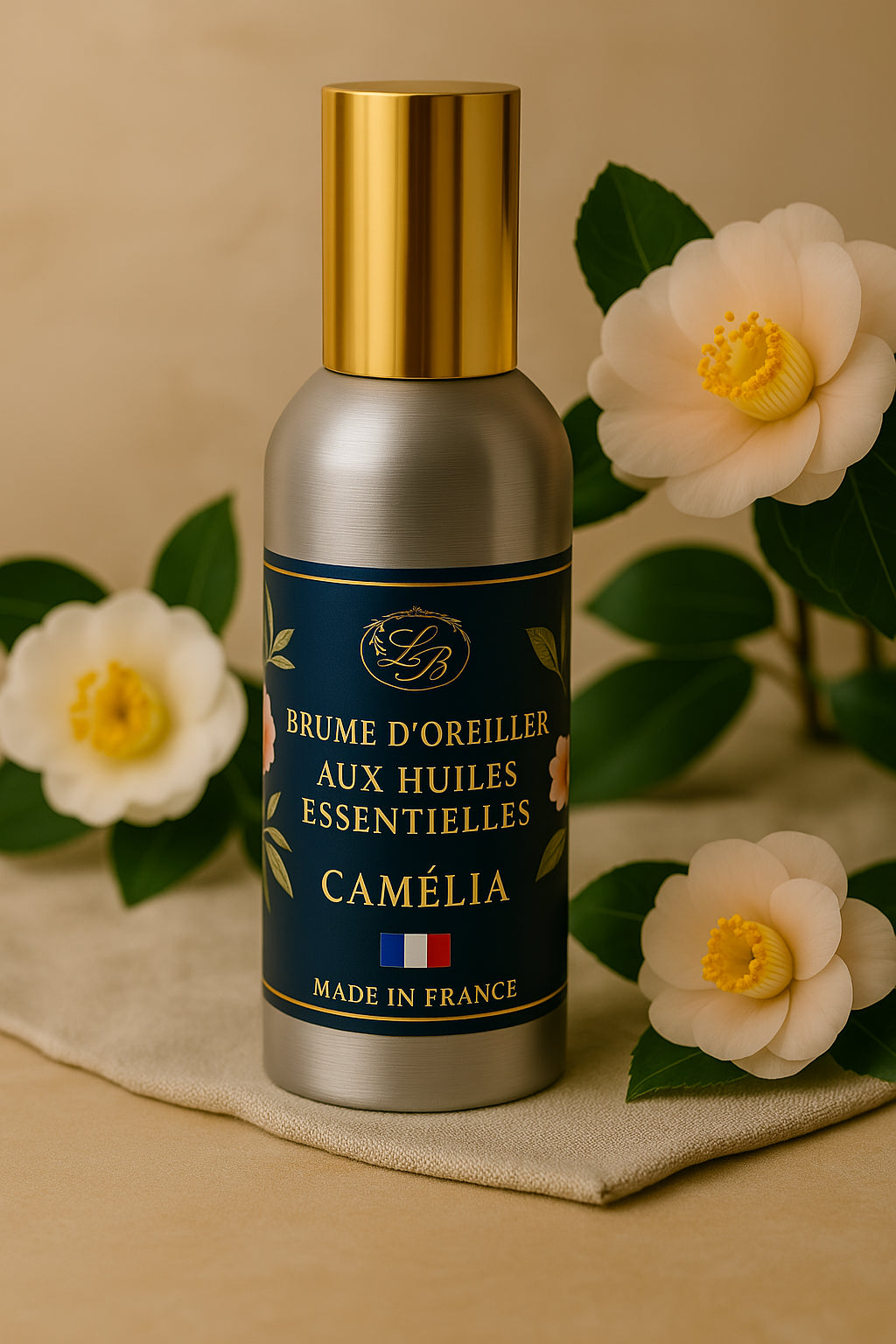 Brume d'Oreiller - Camélia - Savonnerie de Bormes