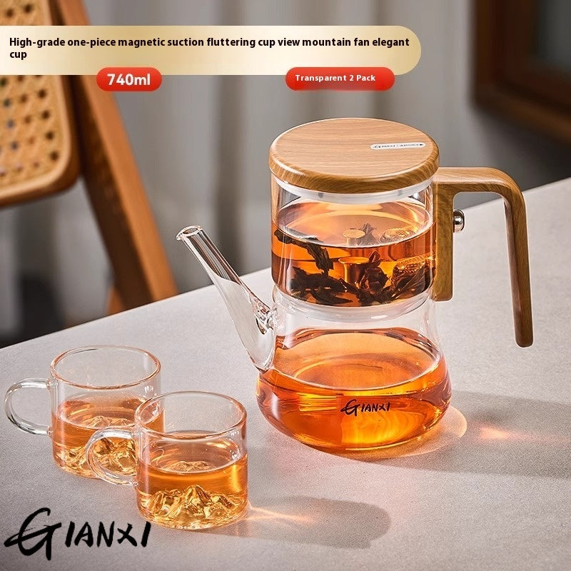 Floating Teapot with Magnetic Suction Cup: Innovation at the Service of the Art of Tea