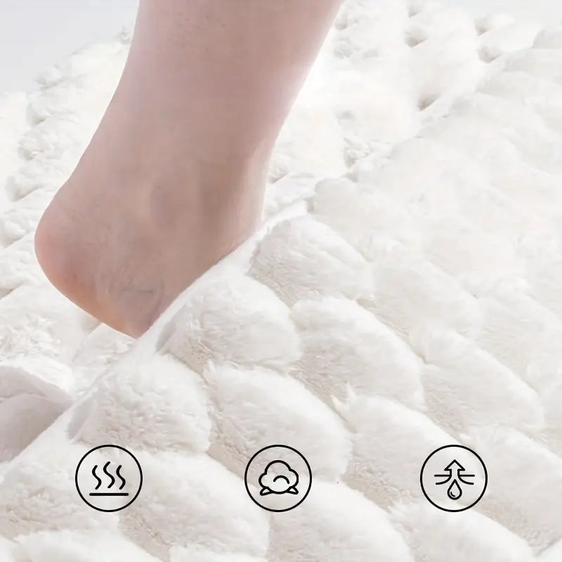 Tapis de Bain SoftCloud – Mousse à Mémoire de Forme Ultra-Douce