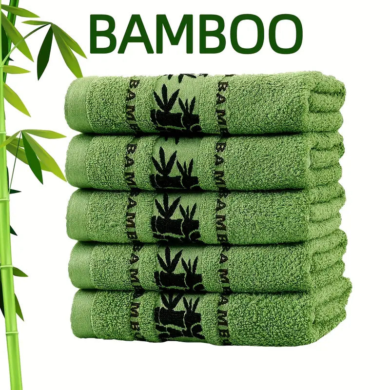 Pack de 5 Serviettes en Fibre de Bambou