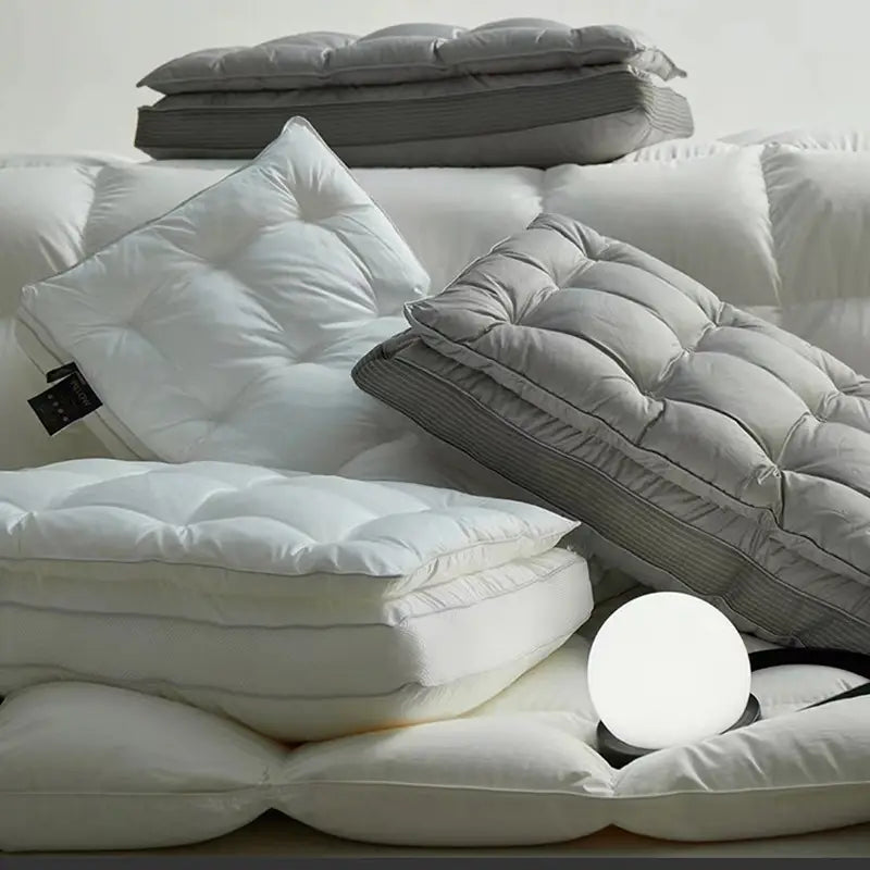 Oreiller de Luxe Hôtel – Coussin Ultra Doux 2-en-1 pour le Cou