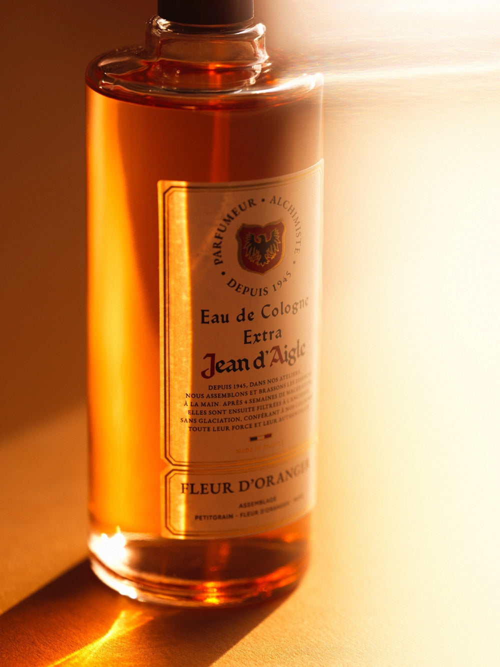Flacon Eau de Cologne Fleur d’Oranger Jean d’Aigle – 250 ml