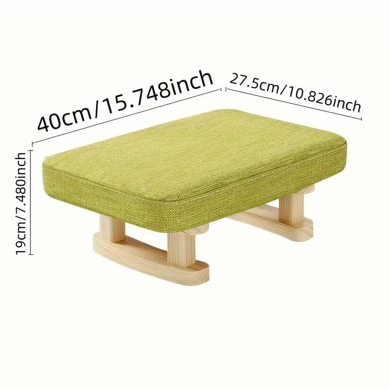 Tabouret de Canapé en Bois Massif
