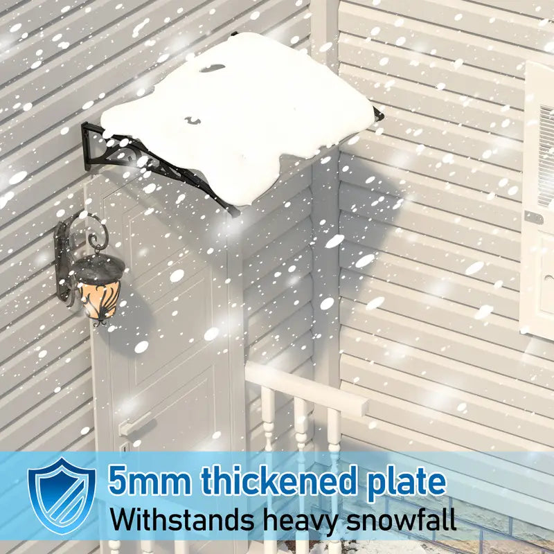 Auvent Transparent – Protection Solaire et Anti-Pluie pour Terrasse