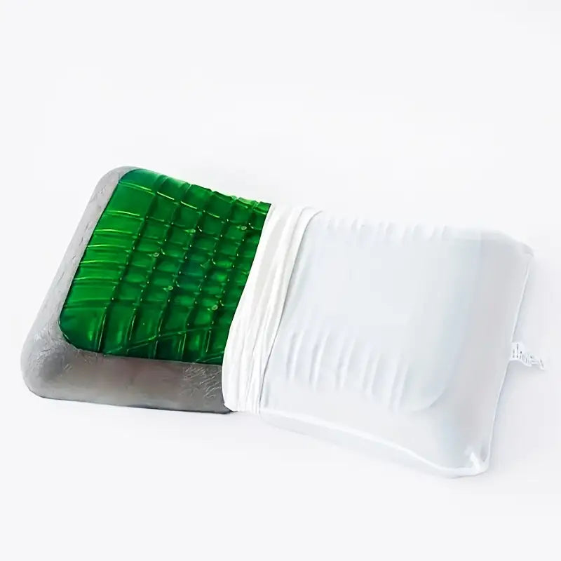 Oreiller à Gélule Rafraîchissant – Confort Ergonomique & Sommeil Réparateur