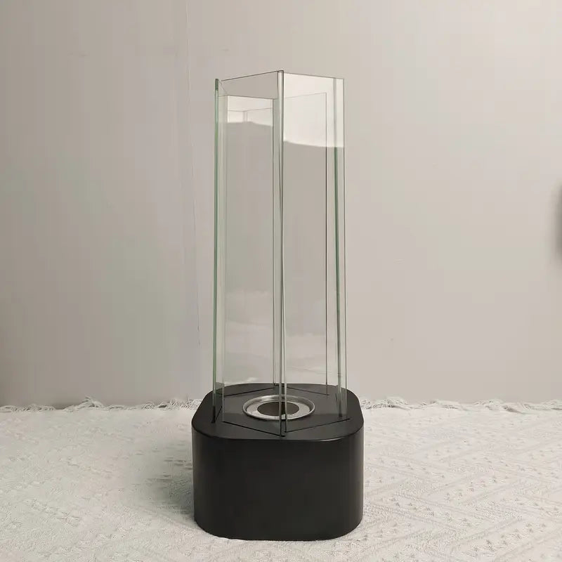 Cheminée à Alcool en Verre – Design Minimaliste Moderne