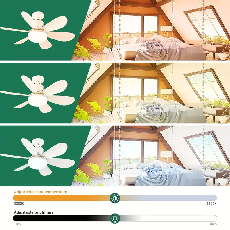 Ventilateur de Plafond Intelligent LED FIBRAVE