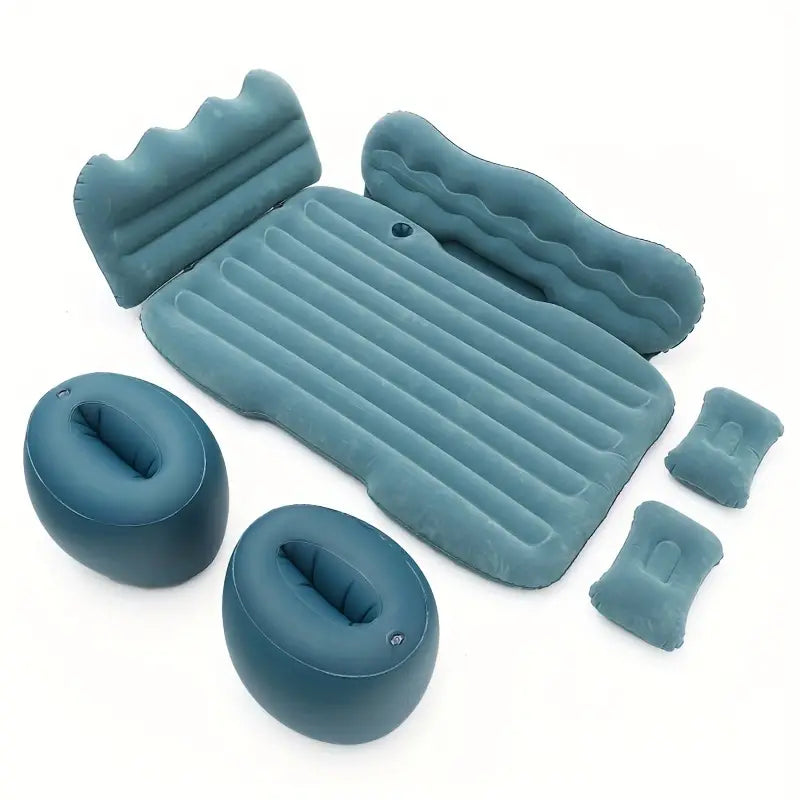 Matelas Gonflable Portatif en PVC - Votre Allié Confort pour les Voyages