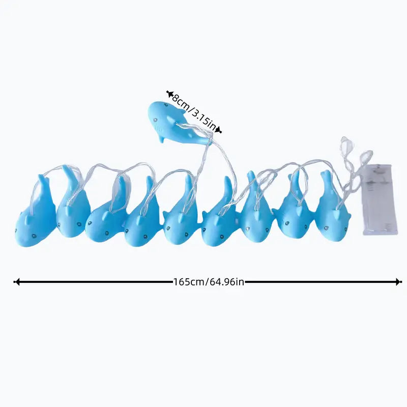 Guirlande Lumineuse LED 3D Requin