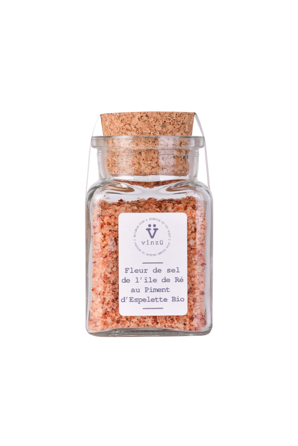 Organic Espelette pepper fleur de sel - Vinzü