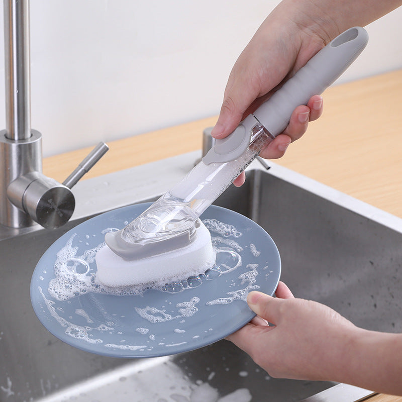 Removable cleaning brush