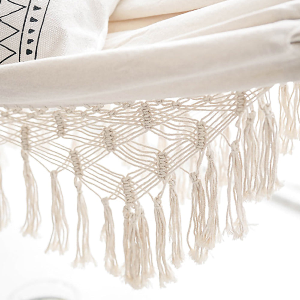 Hamac Boho de Luxe – L’élégance suspendue