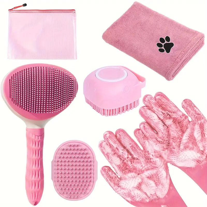 Kit de Toilettage 6-en-1 pour Chiens & Chats