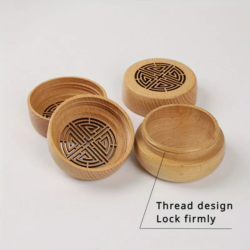 Diffuseur d'Huiles Essentielles en Bois - Élégance Naturelle et Parfum