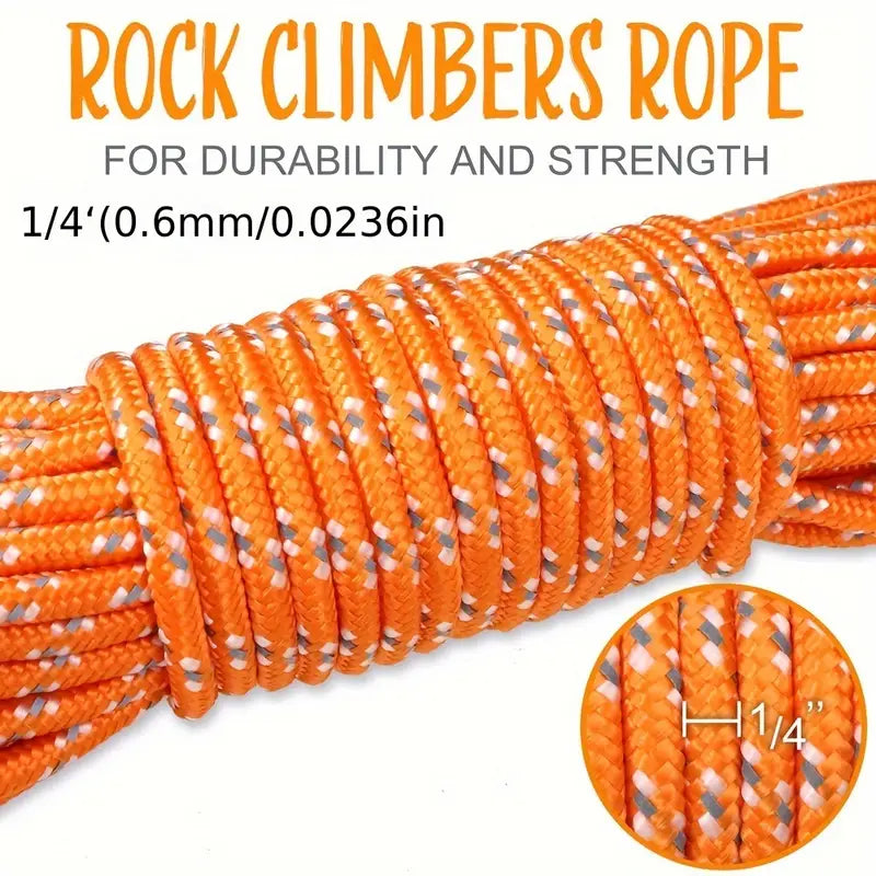 Laisse Longue Réfléchissante – Pour Chien Petit, Moyen ou Grand