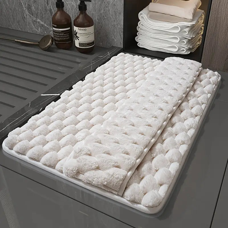 Tapis de Bain SoftCloud – Mousse à Mémoire de Forme Ultra-Douce