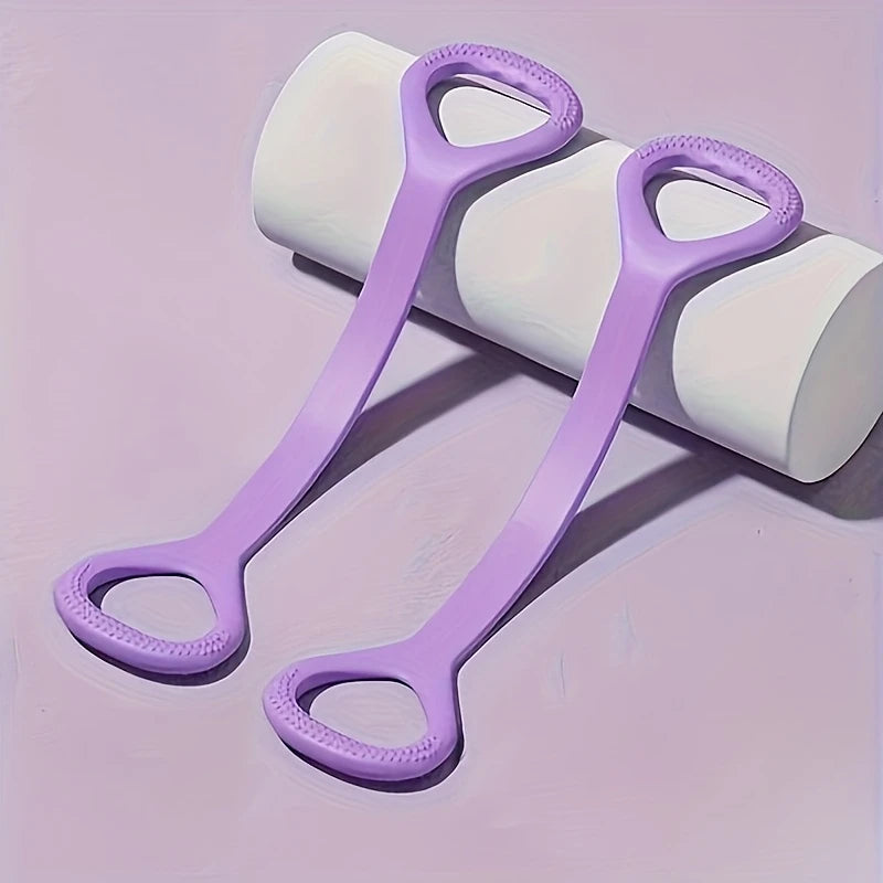 Bande de Résistance  en Silicone | Accessoire Yoga & Fitness Polyvalent