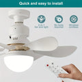 Ventilateur de Plafond Intelligent LED FIBRAVE