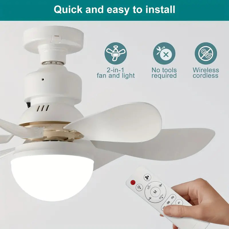 Ventilateur de Plafond Intelligent LED FIBRAVE