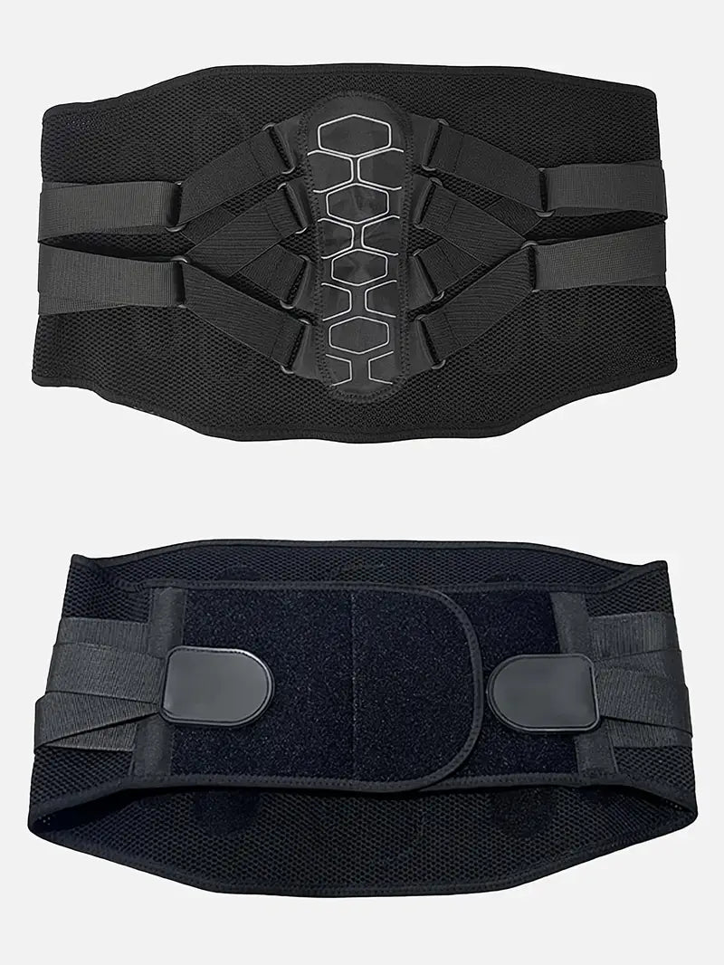 Ceinture de Soutien Lombaire en Néoprène pour Hommes – Compression Double et Maintien du Dos