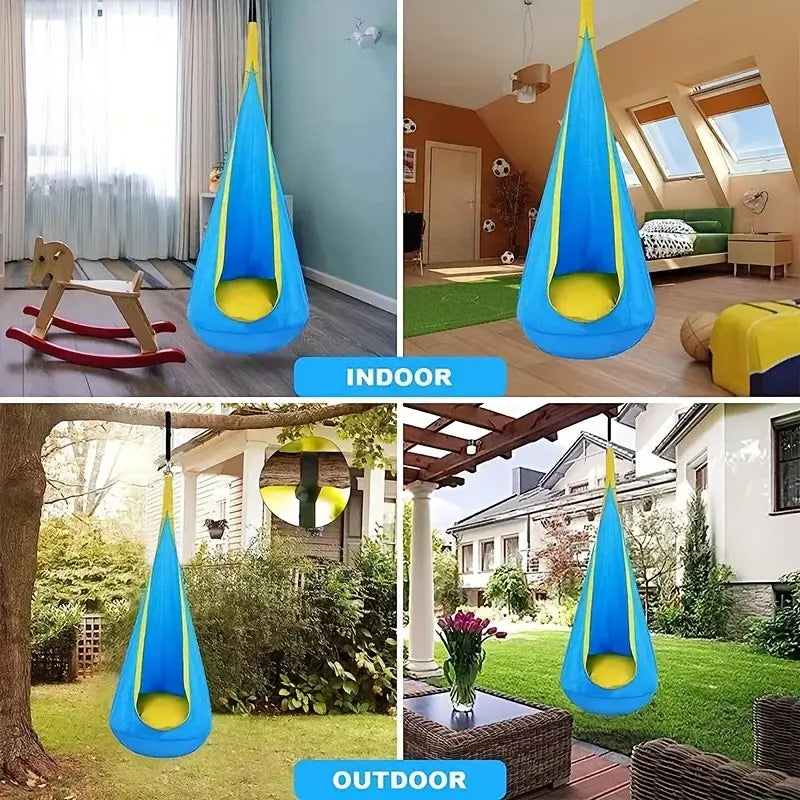 Chaise Suspendue avec Coussin Gonflable – Pour Intérieur et Extérieur