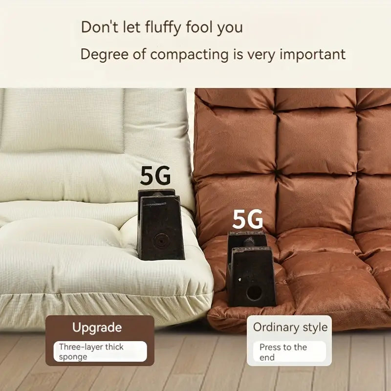 Chaise Paresseuse Japonaise Pliable et Confortable