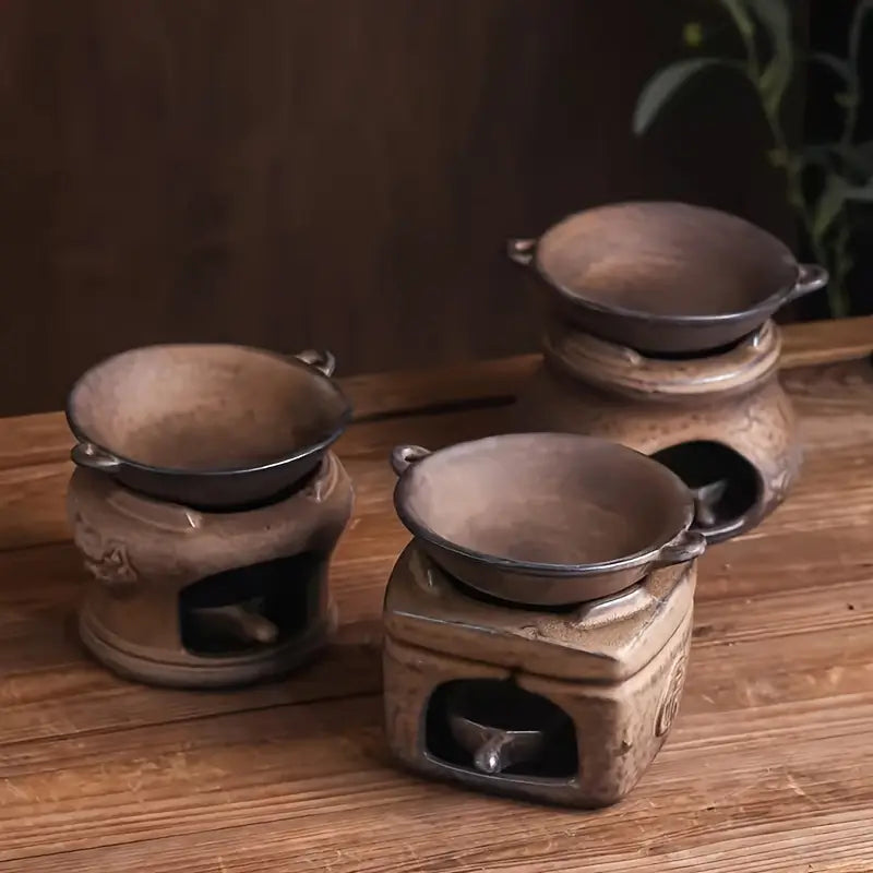 Brûleur d'Encens & Diffuseur d'Huiles Essentielles en Céramique