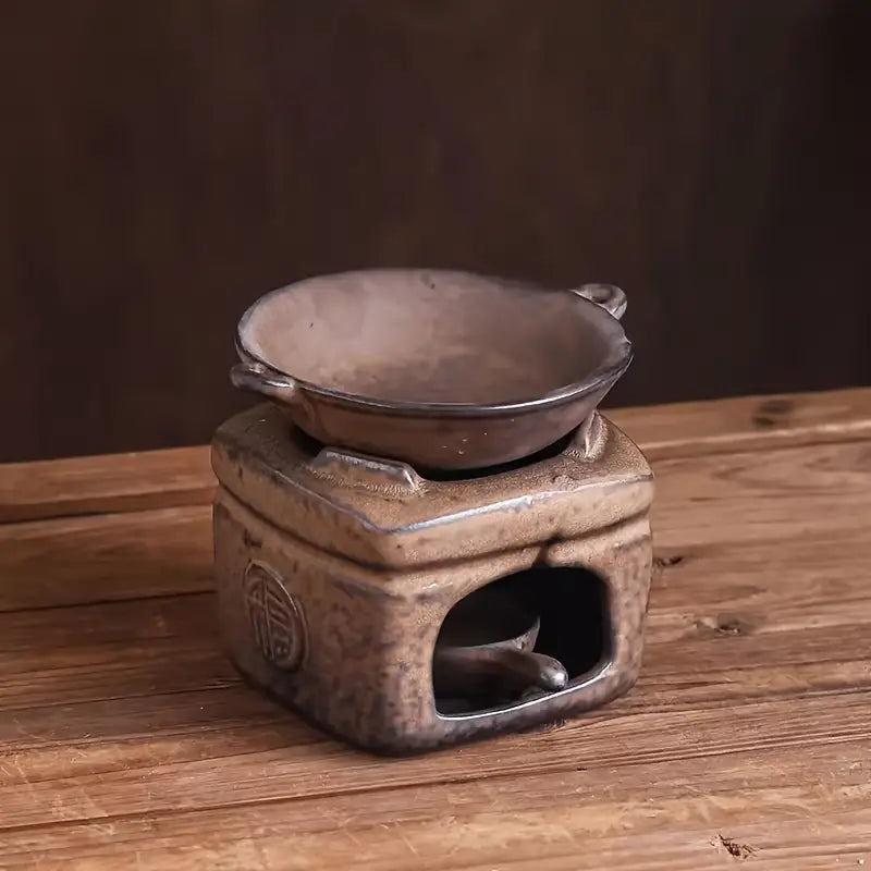 Brûleur d'Encens & Diffuseur d'Huiles Essentielles en Céramique