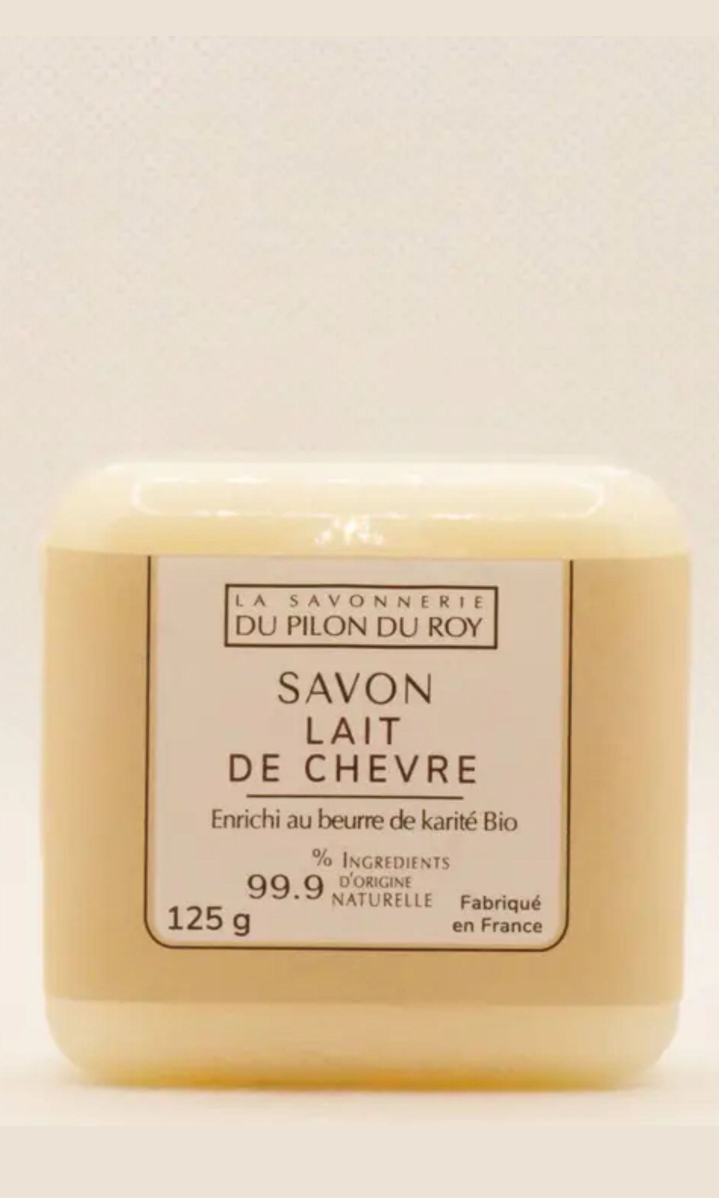 Savonnette au Lait de chèvre - Savonnerie Du Pilon Du Roy