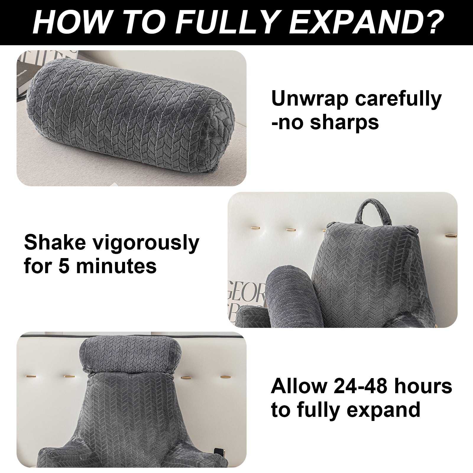 Oreiller de Lecture Média - L'Allié du Confort